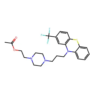 O-Acetylfluphenazine structure