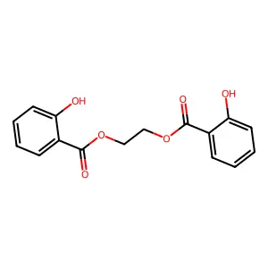 Ethylene disalicylate structure