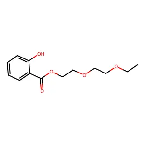 2-(2-Ethoxyethoxy)ethyl 2-hydroxybenzoate structure