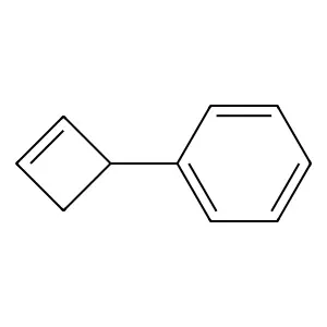 Benzene, 1-cyclobuten-1-yl- structure