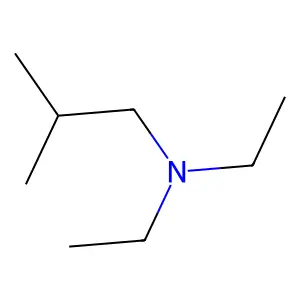 1-Propanamine, 2-methyl, N,N-diethyl structure