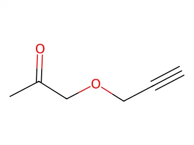 1-(2-Propynyloxy)acetone structure