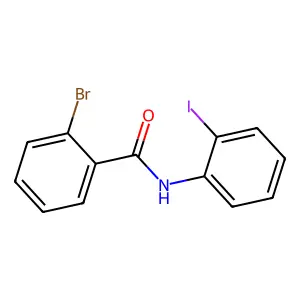 2-bromo-N-(2-iodophenyl)benzamide structure