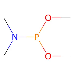 二甲膦氨基二甲酯 structure