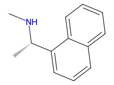 Methyl[1-(naphthalen-1-yl)ethyl]amine structure