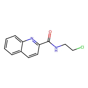 N-(2-Chloroethyl)-2-quinolinecarboxamide structure
