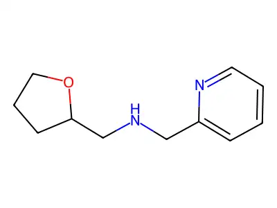 1-[(2S)-oxolan-2-yl]-N-(pyridin-2-ylmethyl)methanamine structure