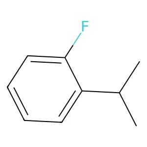 2-Isopropylfluorobenzene structure