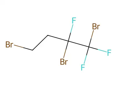 1,2,4-Tribromo-1,1,2-trifluorobutane structure