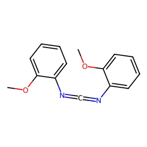 Carbodiimide, bis(O-methoxyphenyl)- structure