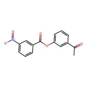 3-Acetylphenyl 3-nitrobenzoate structure