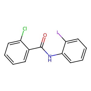 2-Chloro-N-(2-iodo-phenyl)-benzamide structure