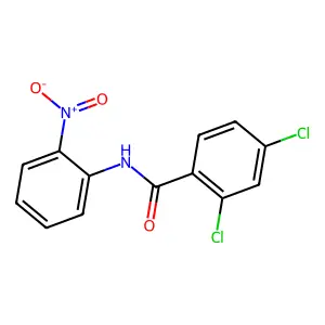 2,4-二氯-N-(2-硝基苯基)苯甲酰胺 structure