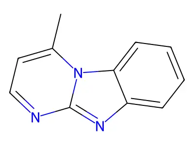 Pyrimido[1,2-a]benzimidazole, 4-methyl-(9CI) structure