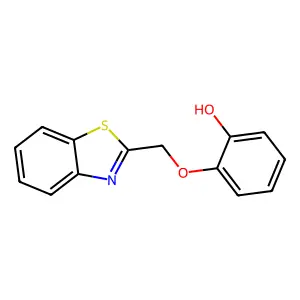2-(1,3-Benzothiazol-2-ylmethoxy)phenol structure