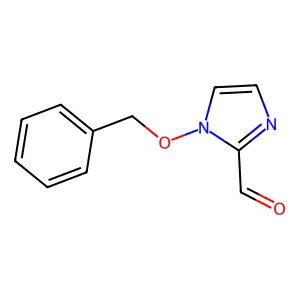 1-(benzyloxy)-1H-imidazole-2-carbaldehyde structure