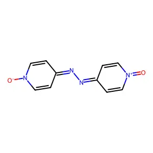 Azobis(pyridine N-oxide) structure