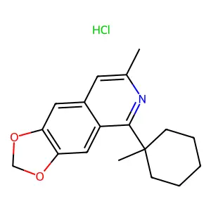 N-(2-Dimethylaminoethyl)-5-phenyl-8-quinolinecarboxamide hydrochloride structure