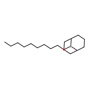 9-Decyl-9-borabicyclo[3.3.1]nonane structure