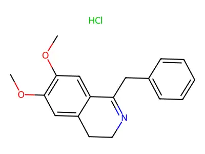 1-Benzyl-6,7-dimethoxy-3,4-dihydro-isoquinoline structure