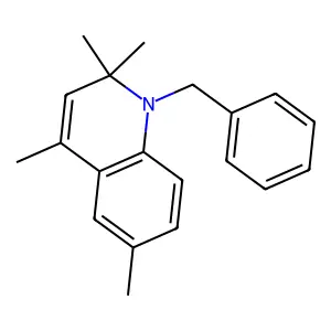 1-Benzyl-2,2,4,6-tetramethyl-1,2-dihydroquinoline structure