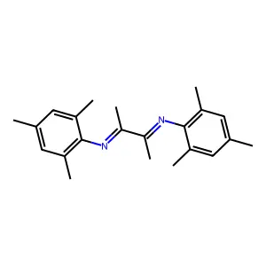 2,3-Bis(2,4,6-trimethylphenylimino)butane structure