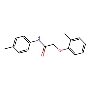 2-(2-甲基苯氧基)-N-(4-甲基苯基)乙酰胺 structure