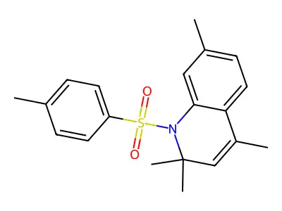 2,2,4,7-Tetramethyl-1-(4-methylphenyl)sulfonylquinoline structure