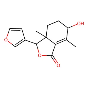 9Beta-Hydroxyfraxinellone structure