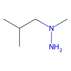 1-Isobutyl-1-methylhydrazine structure