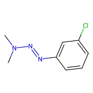 Triazene, 1-(m-chlorophenyl)-3,3-dimethyl- structure