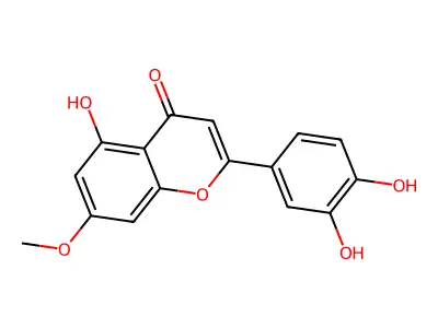Luteolin 7-methyl ether structure