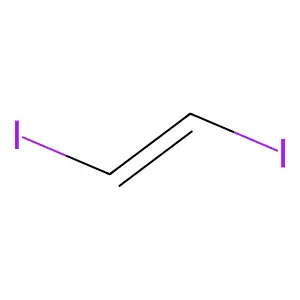 1,2-二碘乙烯 structure