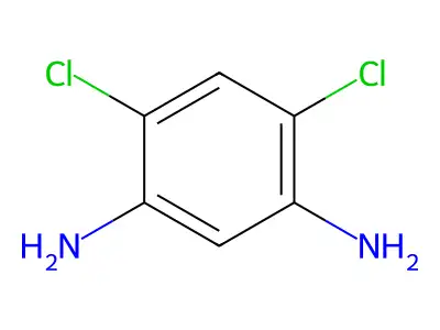 4,6-Dichlorobenzene-1,3-diamine structure