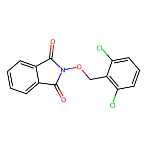 2-[(2,6-Dichlorophenyl)methoxy]isoindole-1,3-dione structure