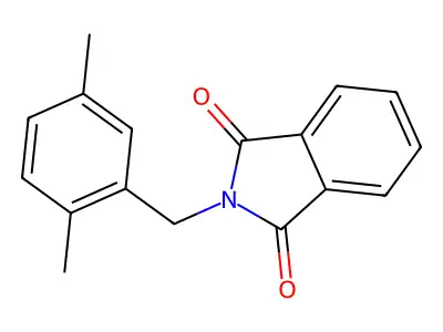 2-(2,5-Dimethyl-benzyl)-isoindole-1,3-dione structure