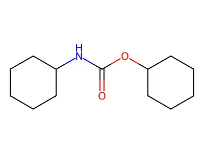 Cyclohexyl N-cyclohexylcarbamate structure