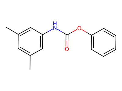 Phenyl 3,5-dimethylphenylcarbamate structure