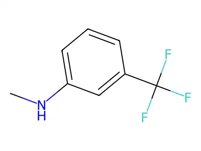 N-methyl-3-(trifluoromethyl)aniline structure
