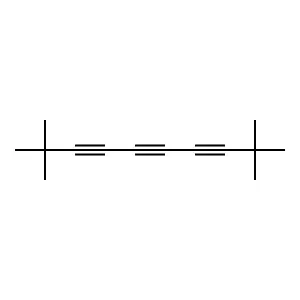 3,5,7-Decatriyne, 2,2,9,9-tetramethyl- structure