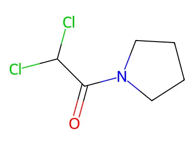 1-(Dichloroacetyl)-pyrrolidine structure