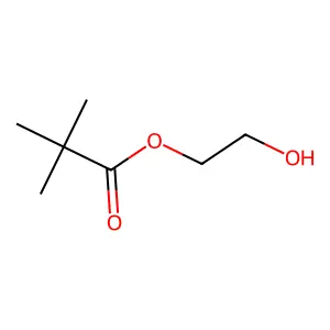 2-Hydroxyethyl-2',2'-dimethylpropionate structure