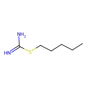 氨基亚氨基硫代酸戊酯 structure