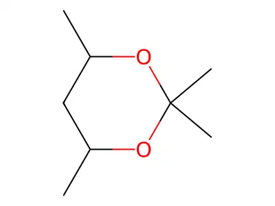 2,2,4,6-Tetramethyl-1,3-dioxane structure