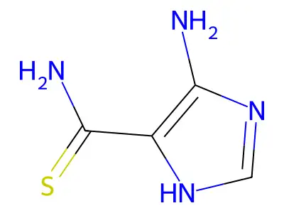 5-Amino-1H-imidazole-4-carbothioamide structure