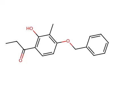 1-(4-Benzyloxy-2-hydroxy-3-methyl-phenyl)-propan-1-one structure