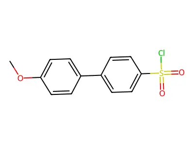 4'-Methoxybiphenyl-4-sulfonyl chloride structure