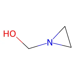 1-Aziridinemethanol structure