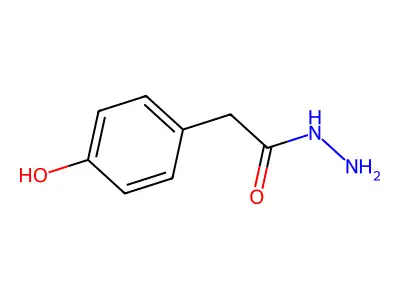 2-(4-Hydroxyphenyl)acetohydrazide structure