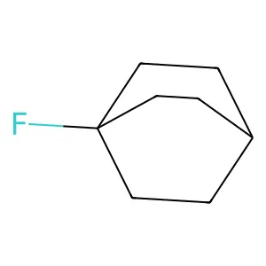 1-Fluorobicyclo(2.2.2)octane structure